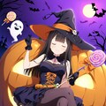 はるなちゃんのハロウィン 2枚目