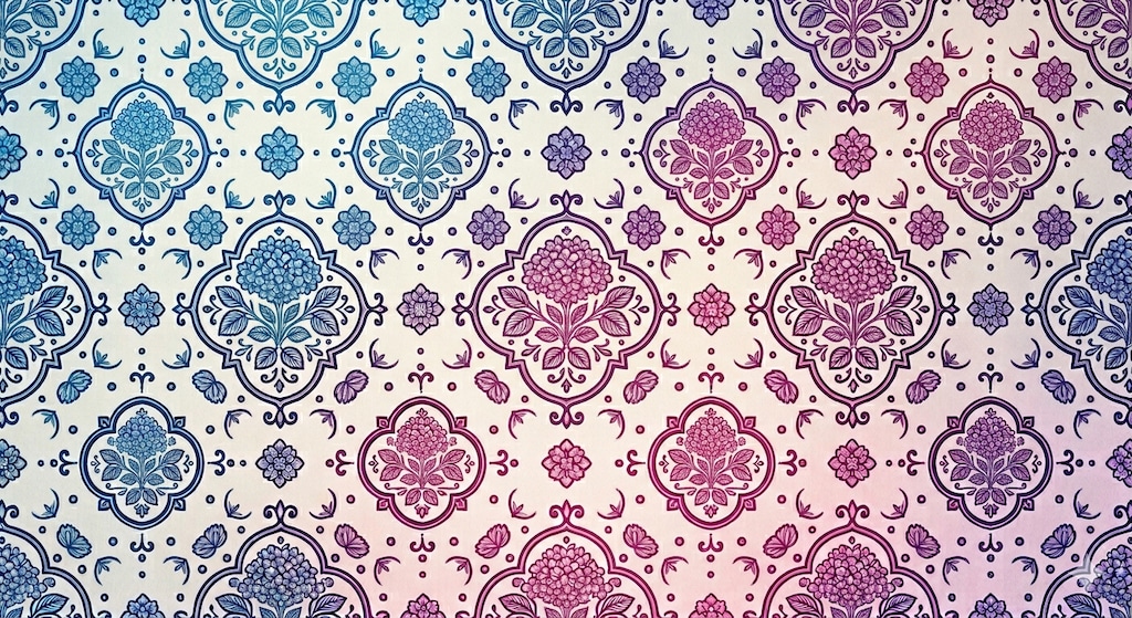 Hydrangea pattern