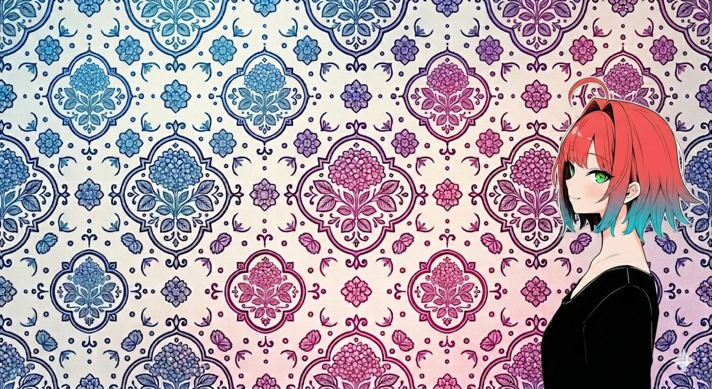 Hydrangea pattern