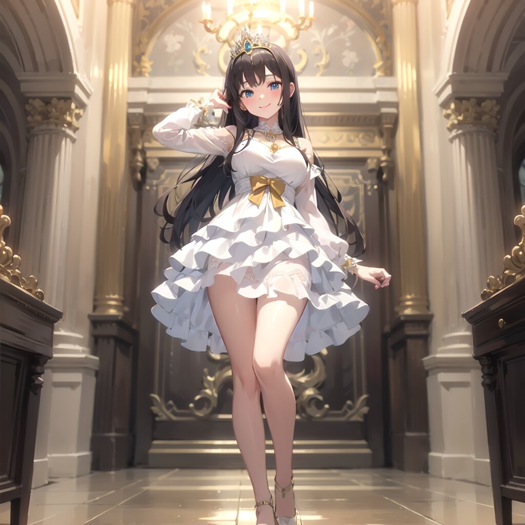 白いドレス