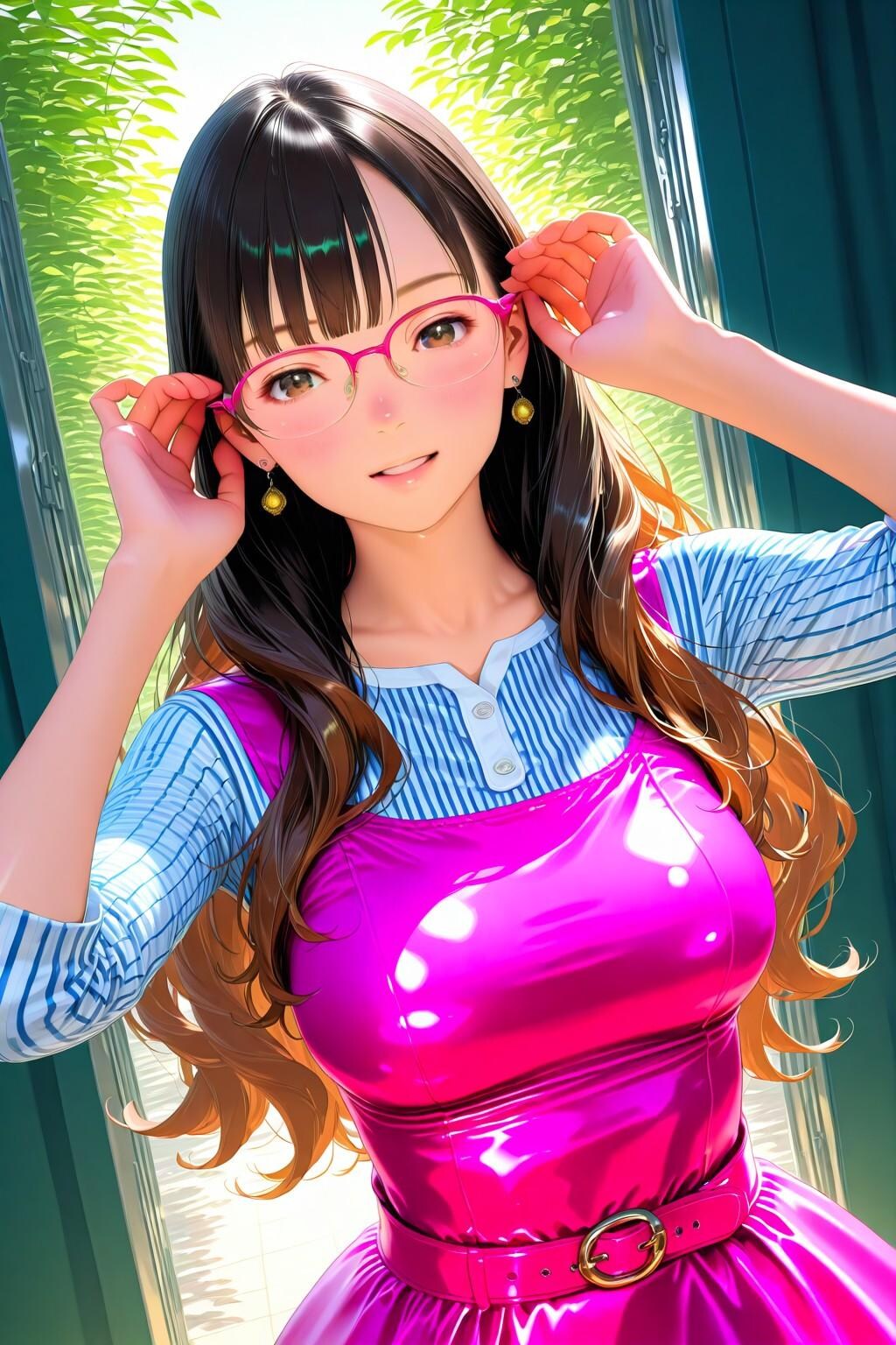 メガネお姉さん