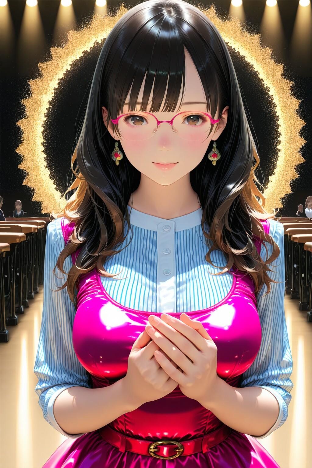 メガネお姉さん