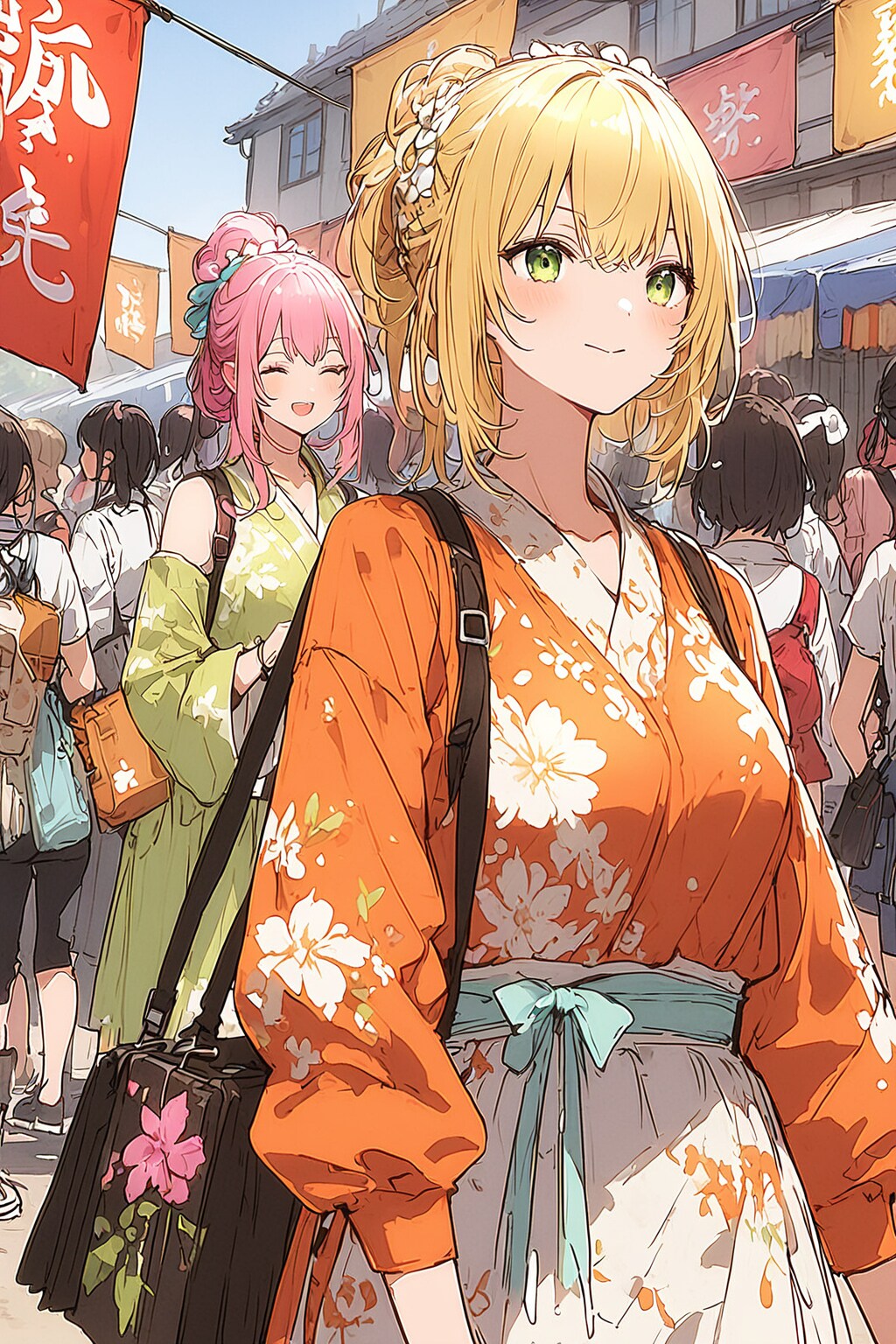 女祭り | の人気AIイラスト・グラビア