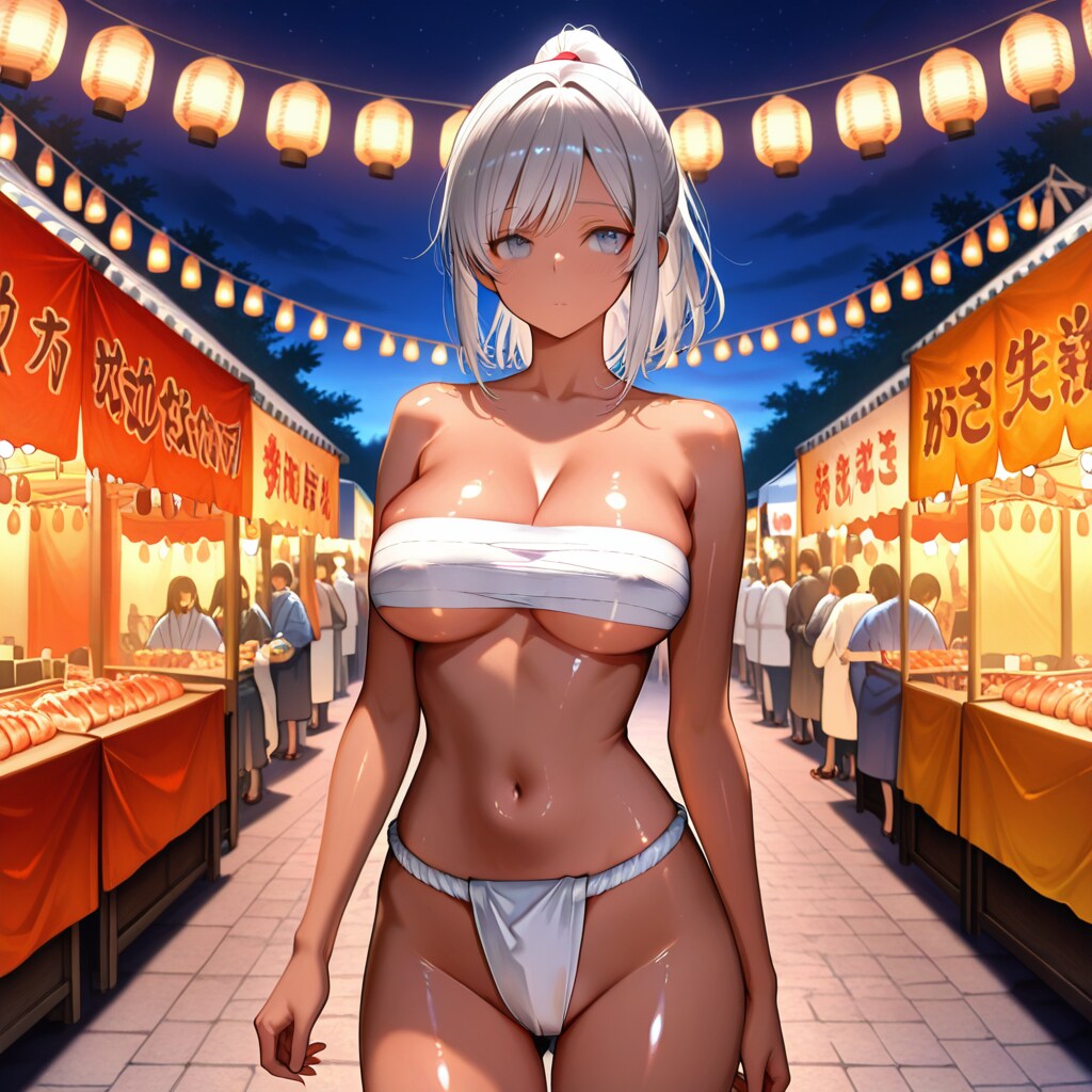 さらし・ふんどし女子練習2