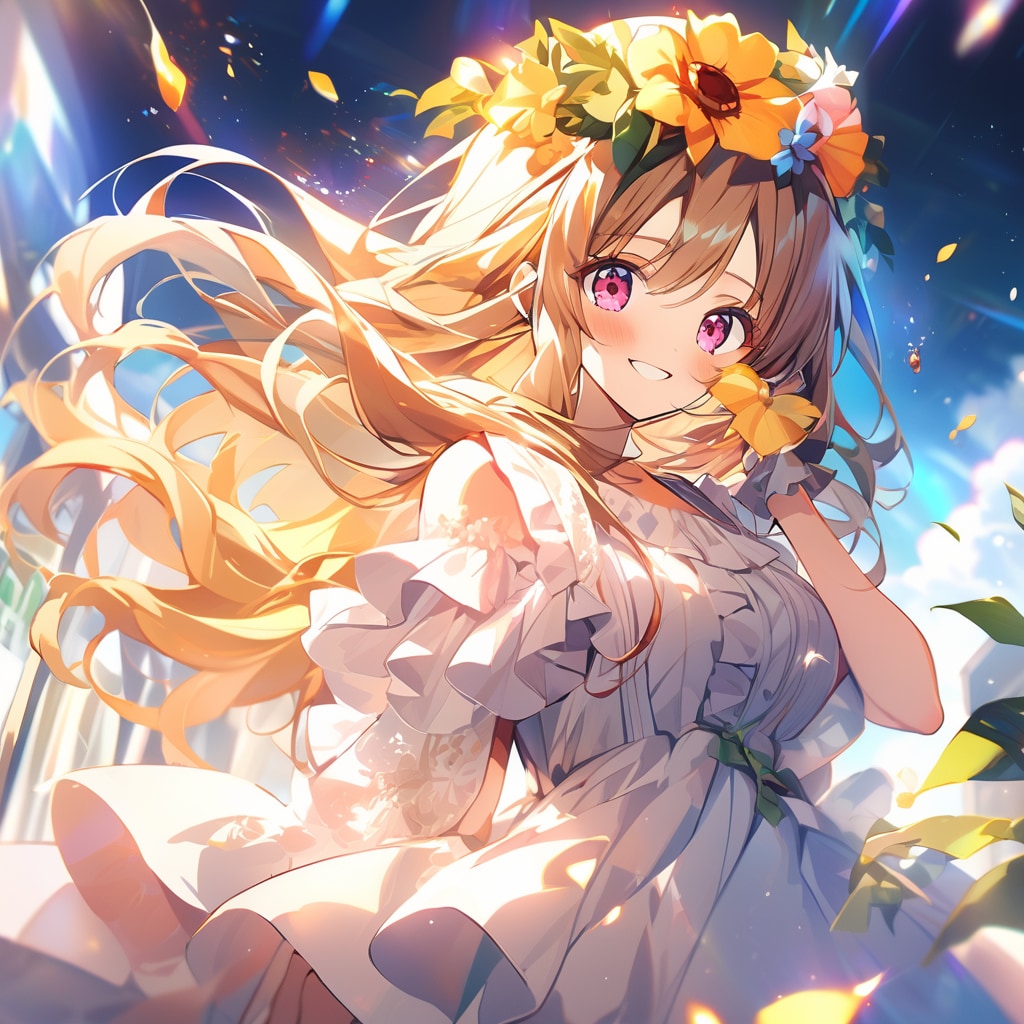 Summer greetings🌻  ̖́-