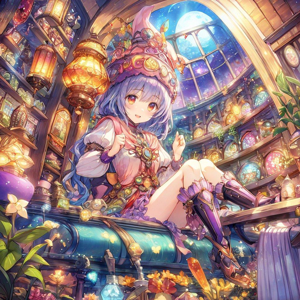 魔女の部屋14 | の人気AIイラスト・グラビア