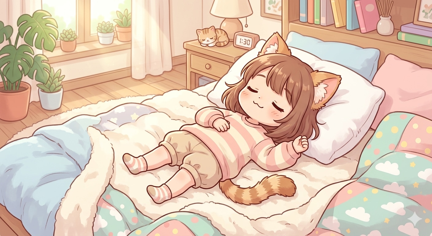 お昼寝タイム | の人気AIイラスト・グラビア