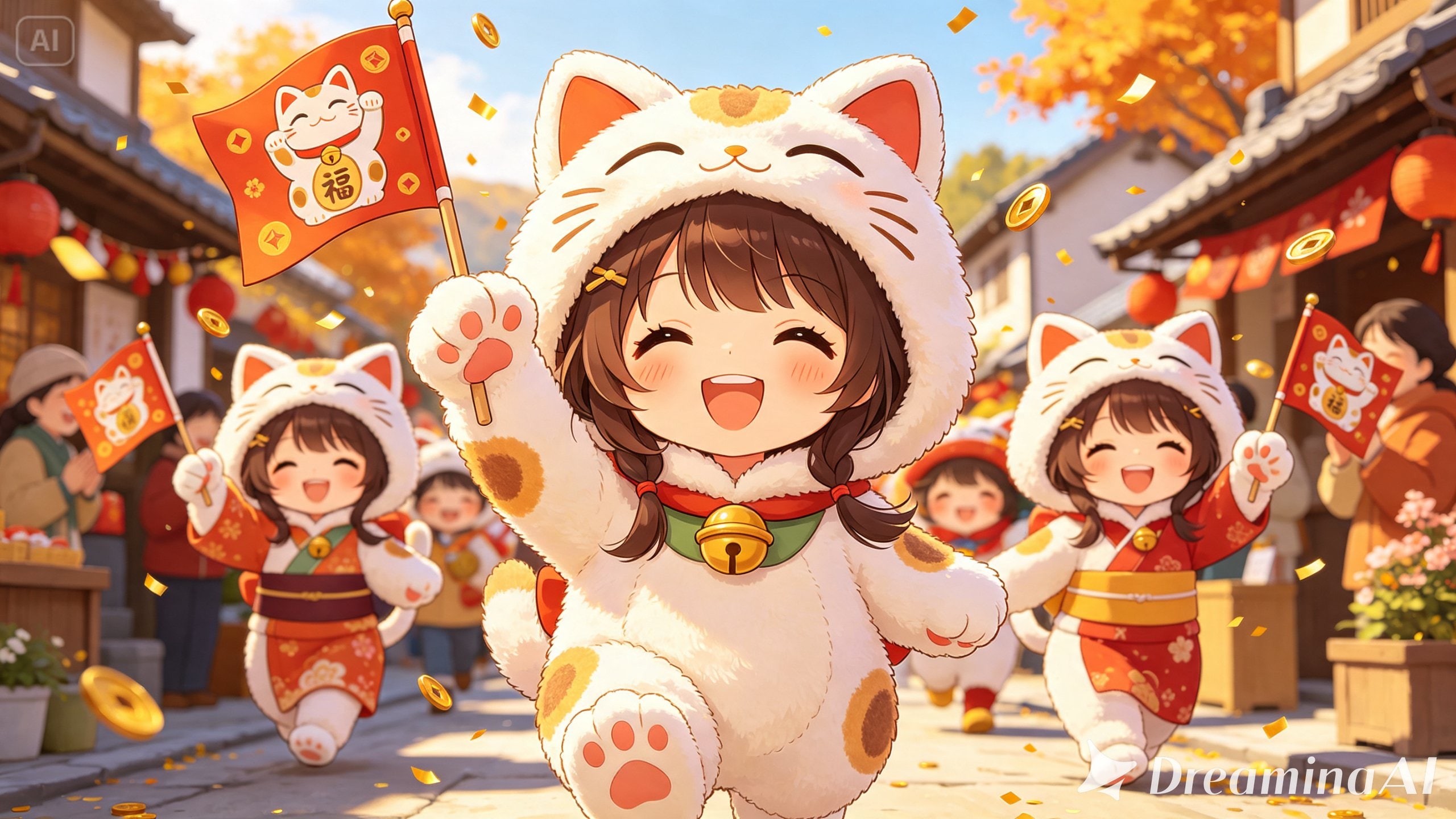 招き猫10 | の人気AIイラスト・グラビア