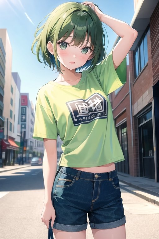 都会旅行を楽しむ | の人気AIイラスト・グラビア