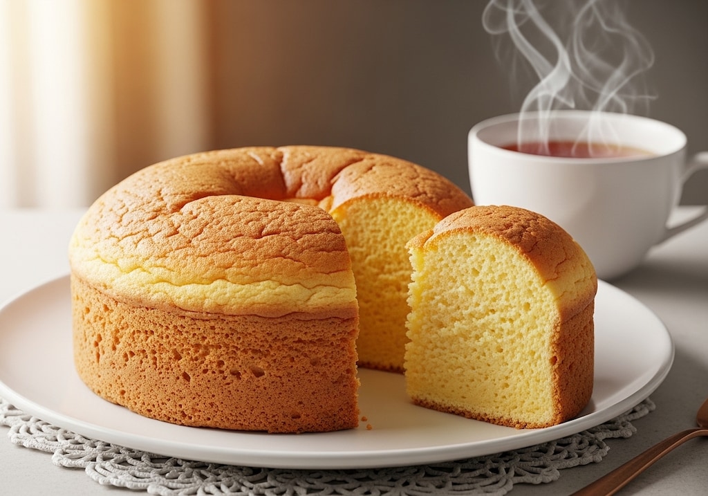 デザートのふんわり卵ケーキ