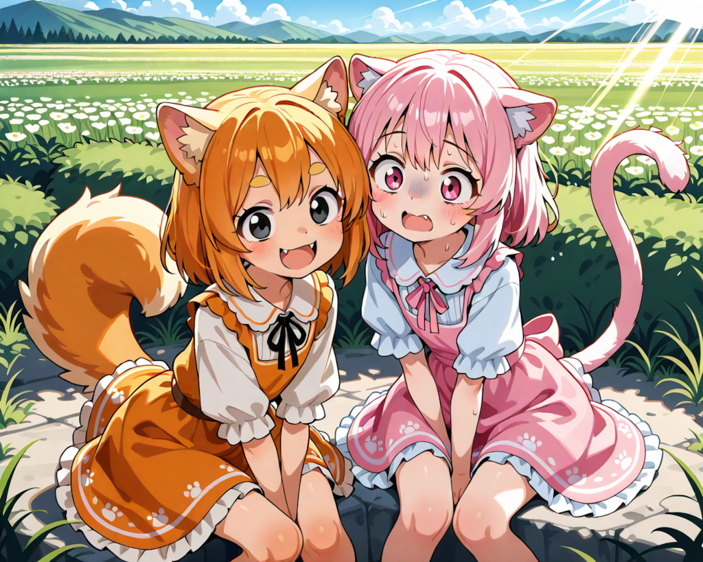 今日はわんにゃんの日