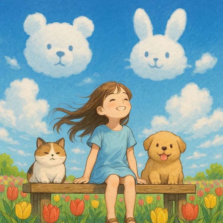 ３雲とお喋りタイム | の人気AIイラスト・グラビア