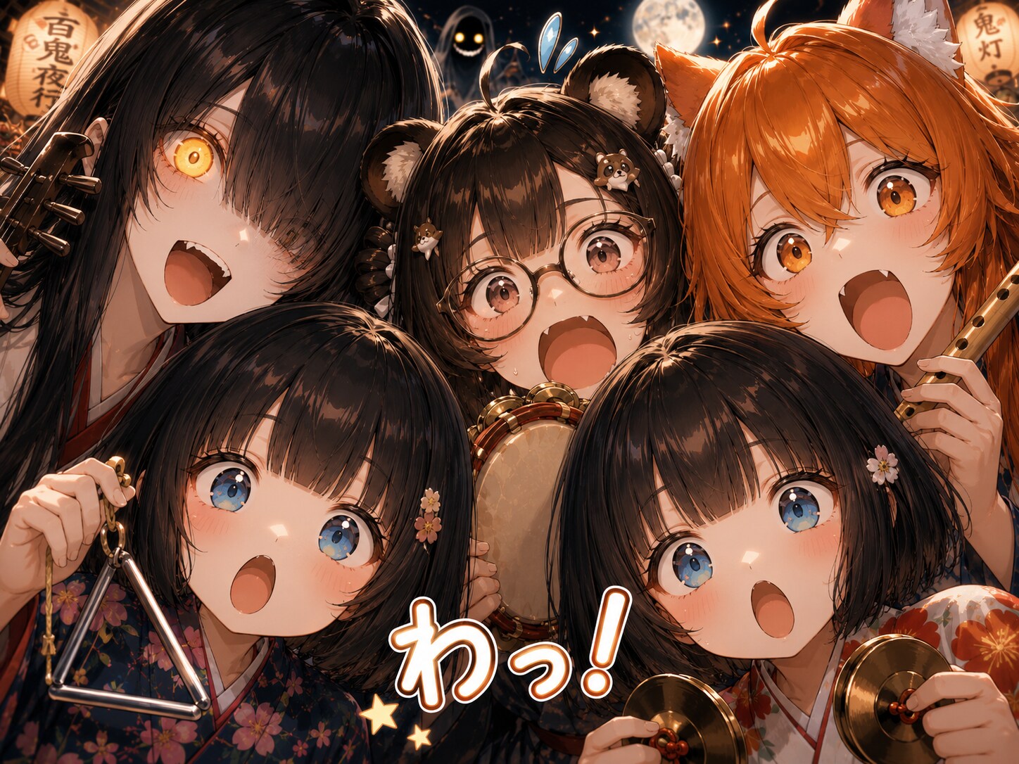 わっ！百鬼夜行だよ！