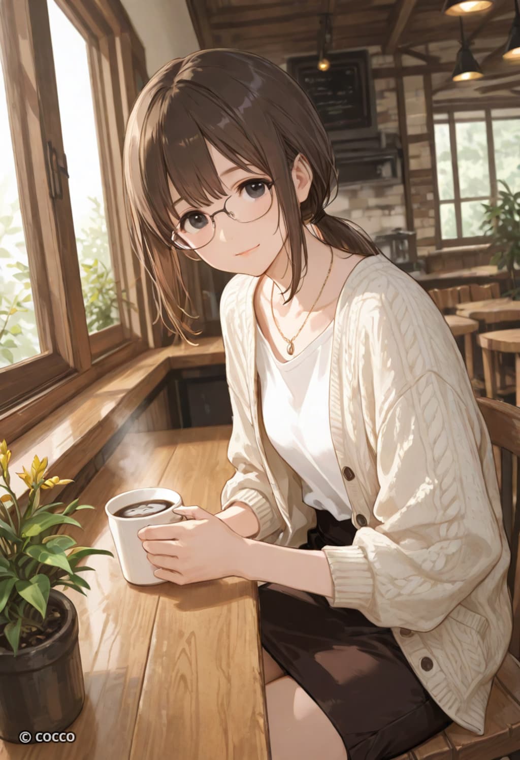 休日カフェ