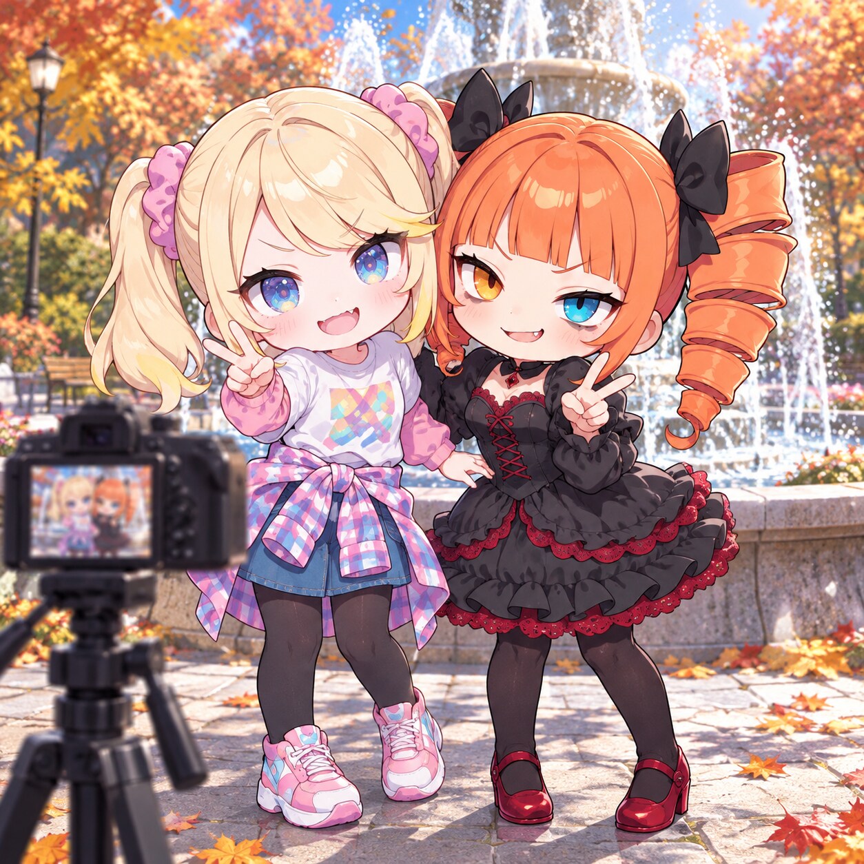 【コラボ】のんちゃんと記念撮影📸 | の人気AIイラスト・グラビア