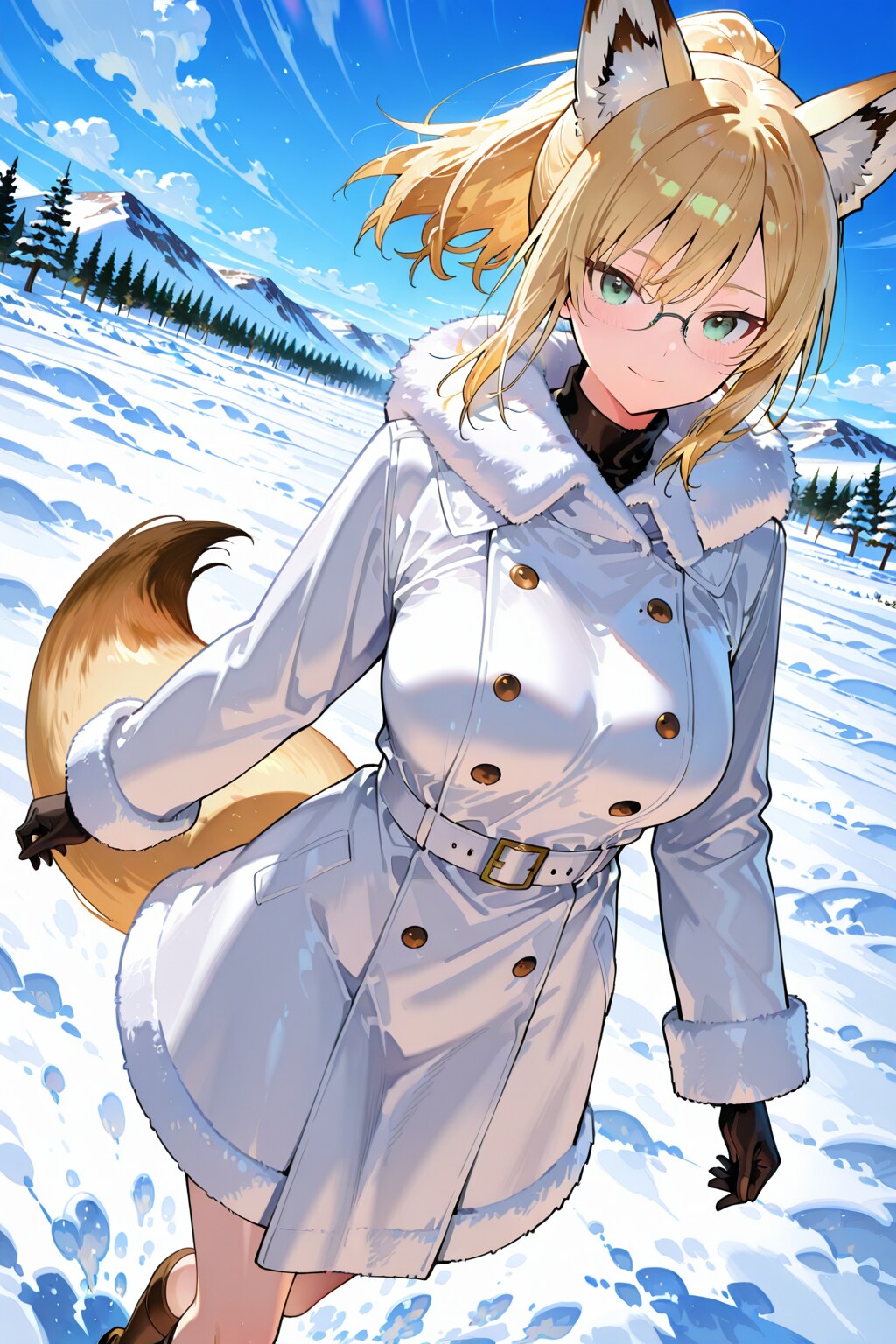 今日のきつね | の人気AIイラスト・グラビア