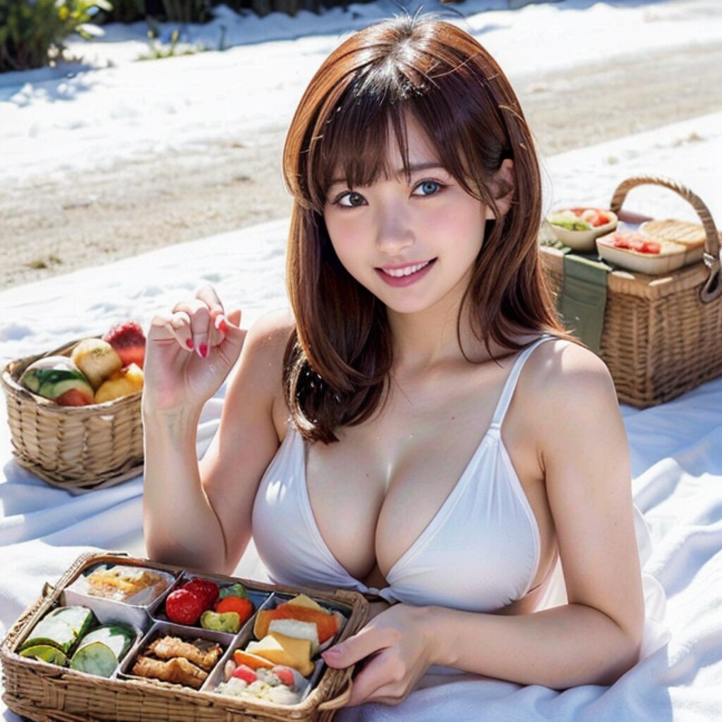 真冬のピクニック