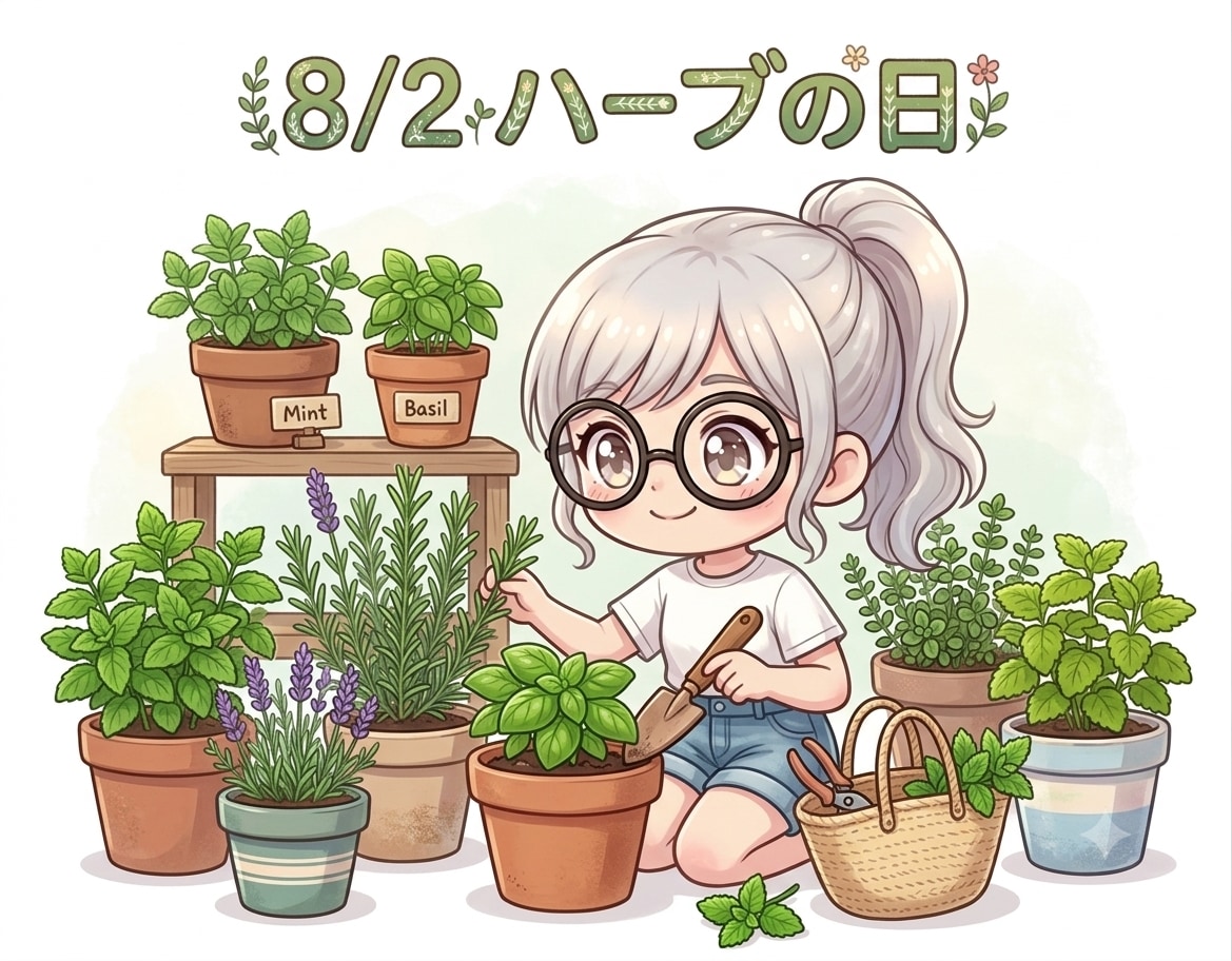 今日は「ハーブの日」