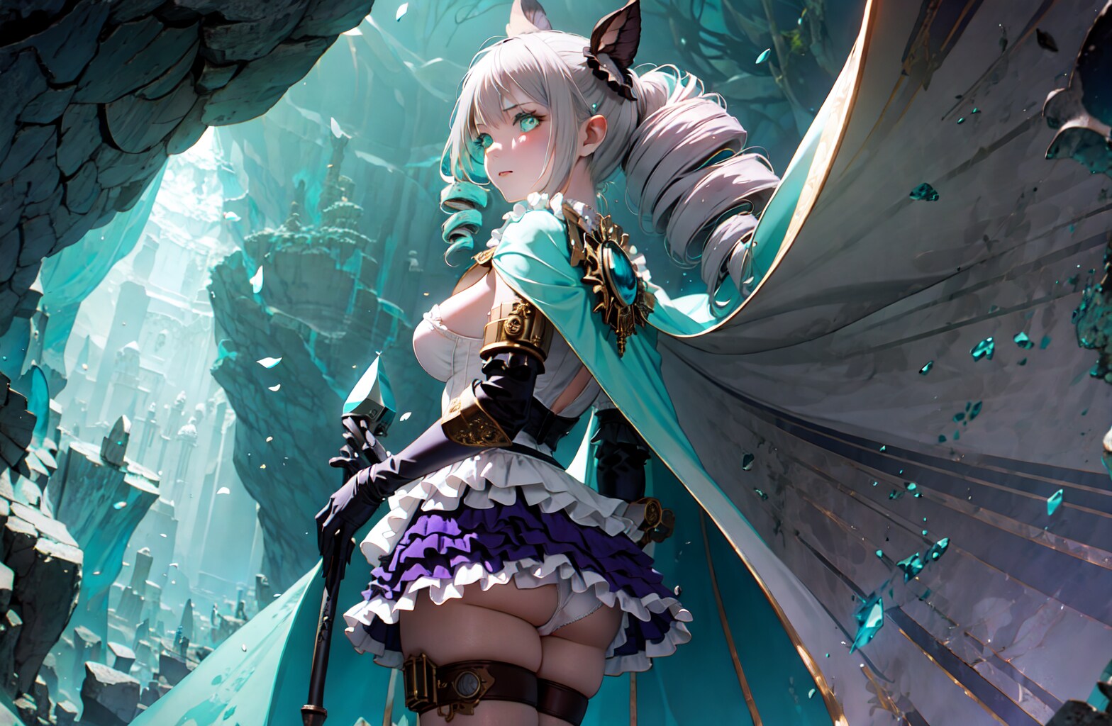 翡翠色の洞窟