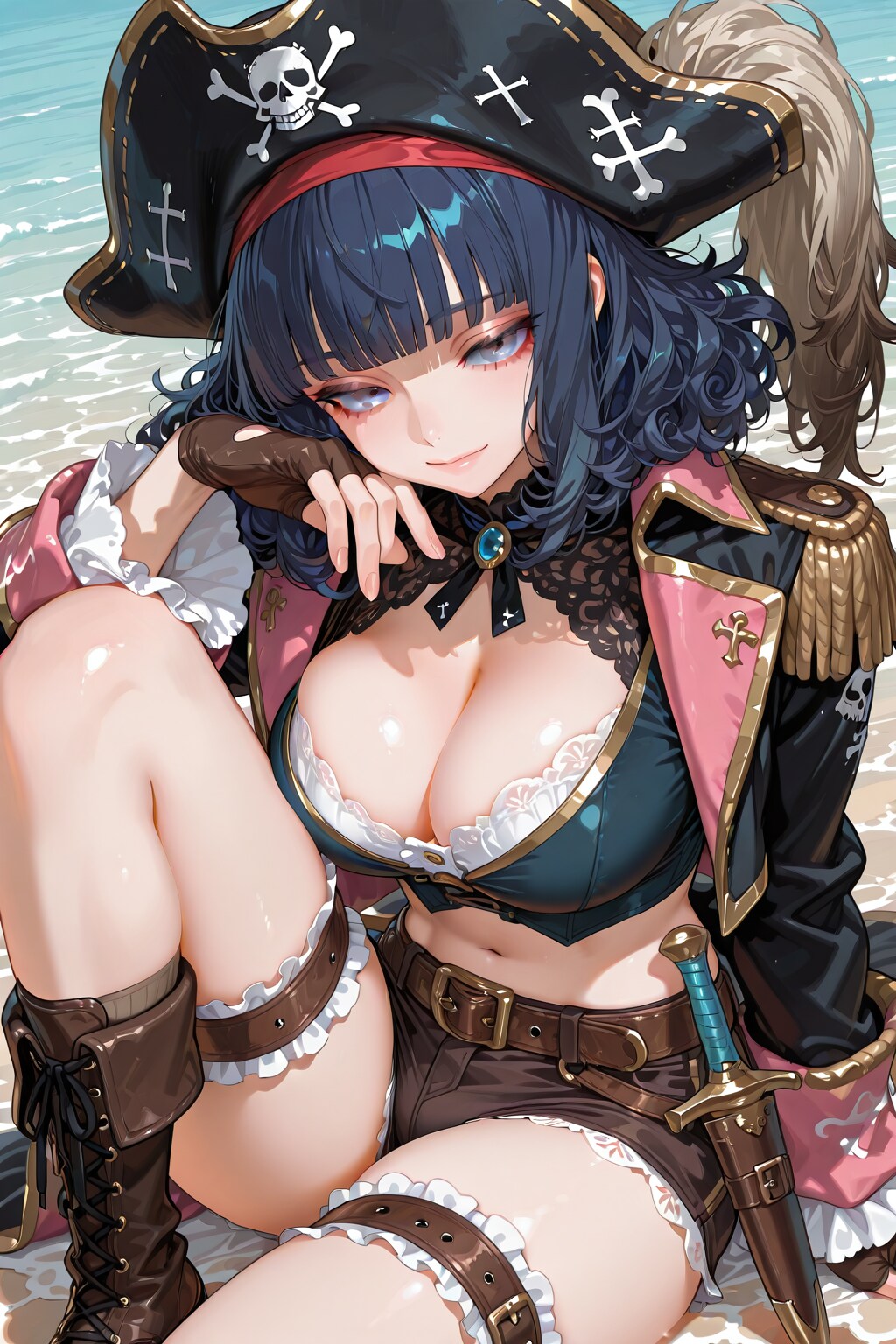 夏の海賊コーデ