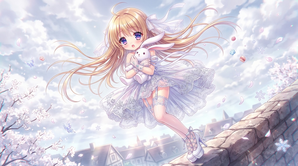 雲上の白羽幻想