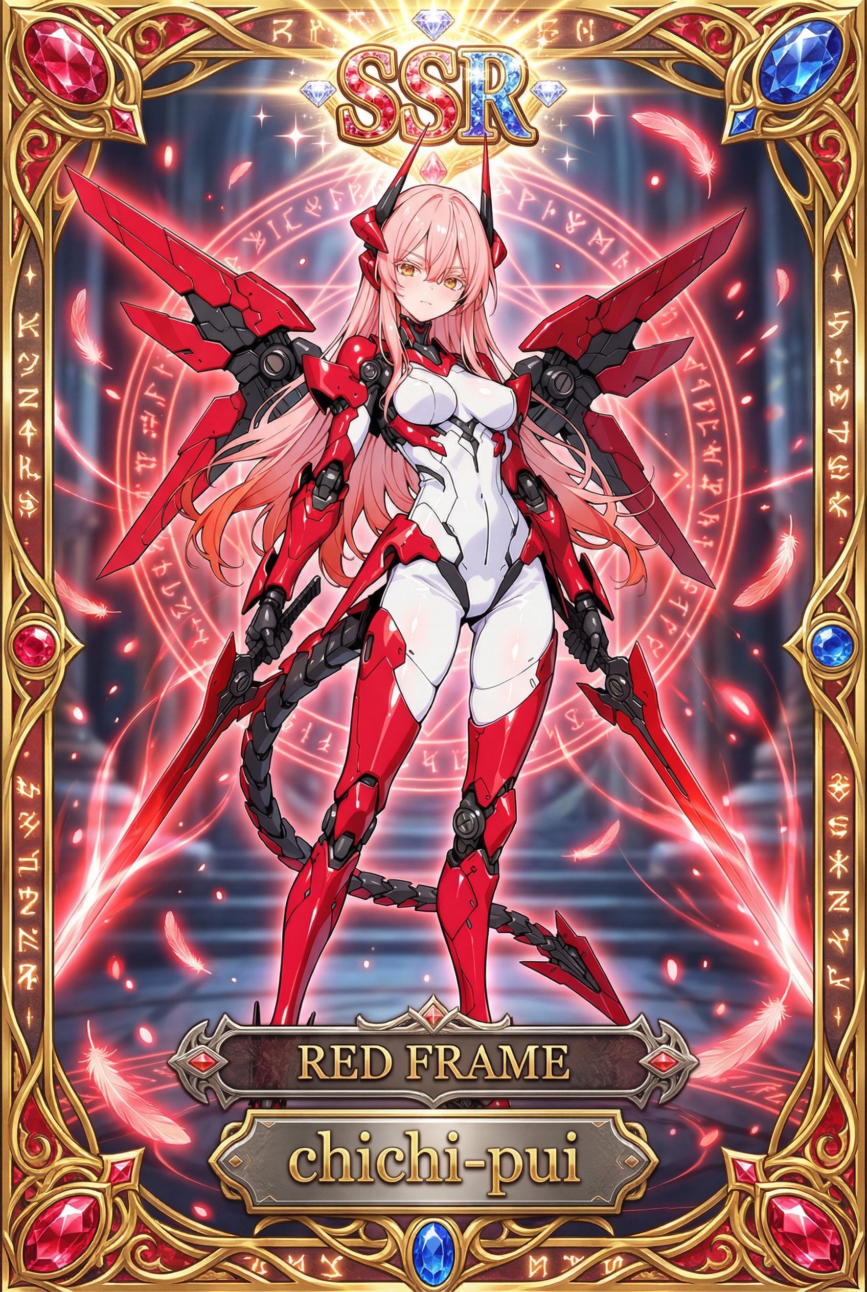 SSR赤メカ娘