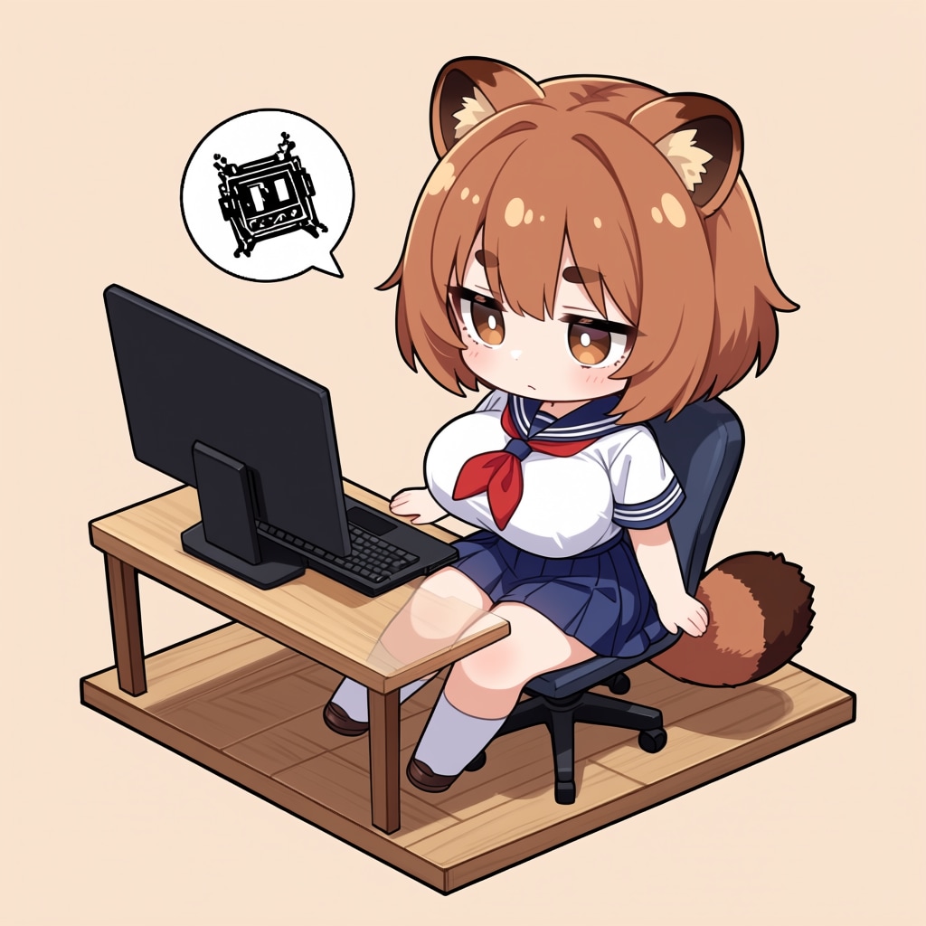 ちびタヌキ【ボツ供養】