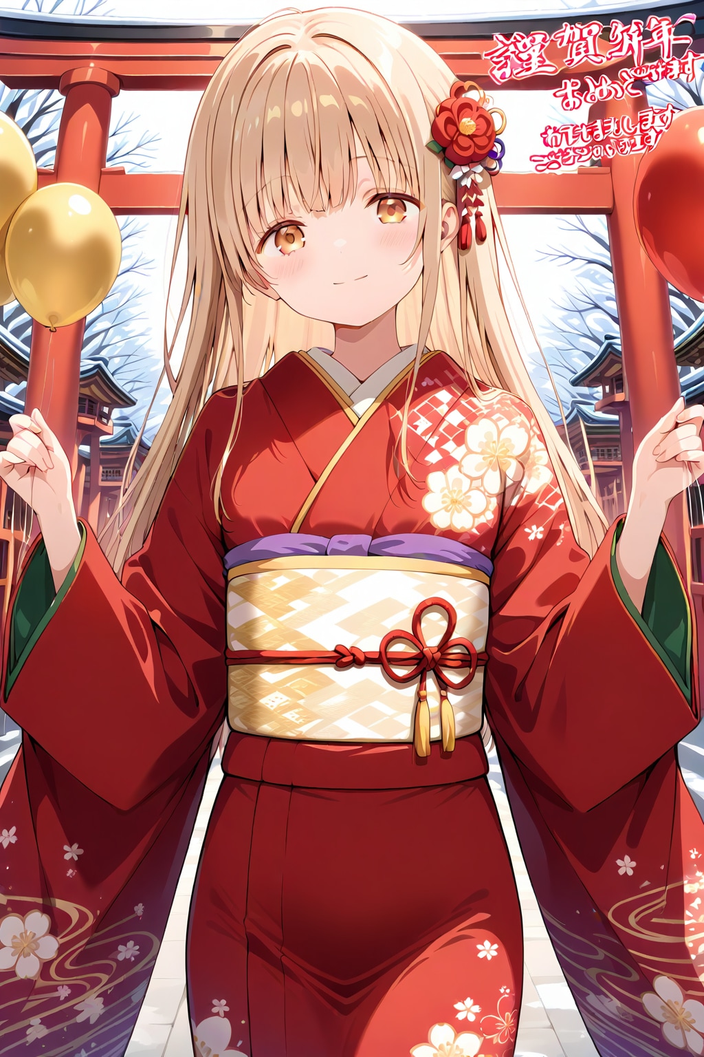 1/1/ 謹賀新年 | の人気AIイラスト・グラビア