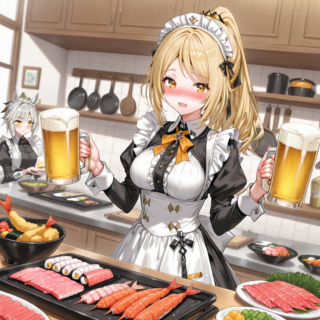 メイド寿司屋へようこそ！