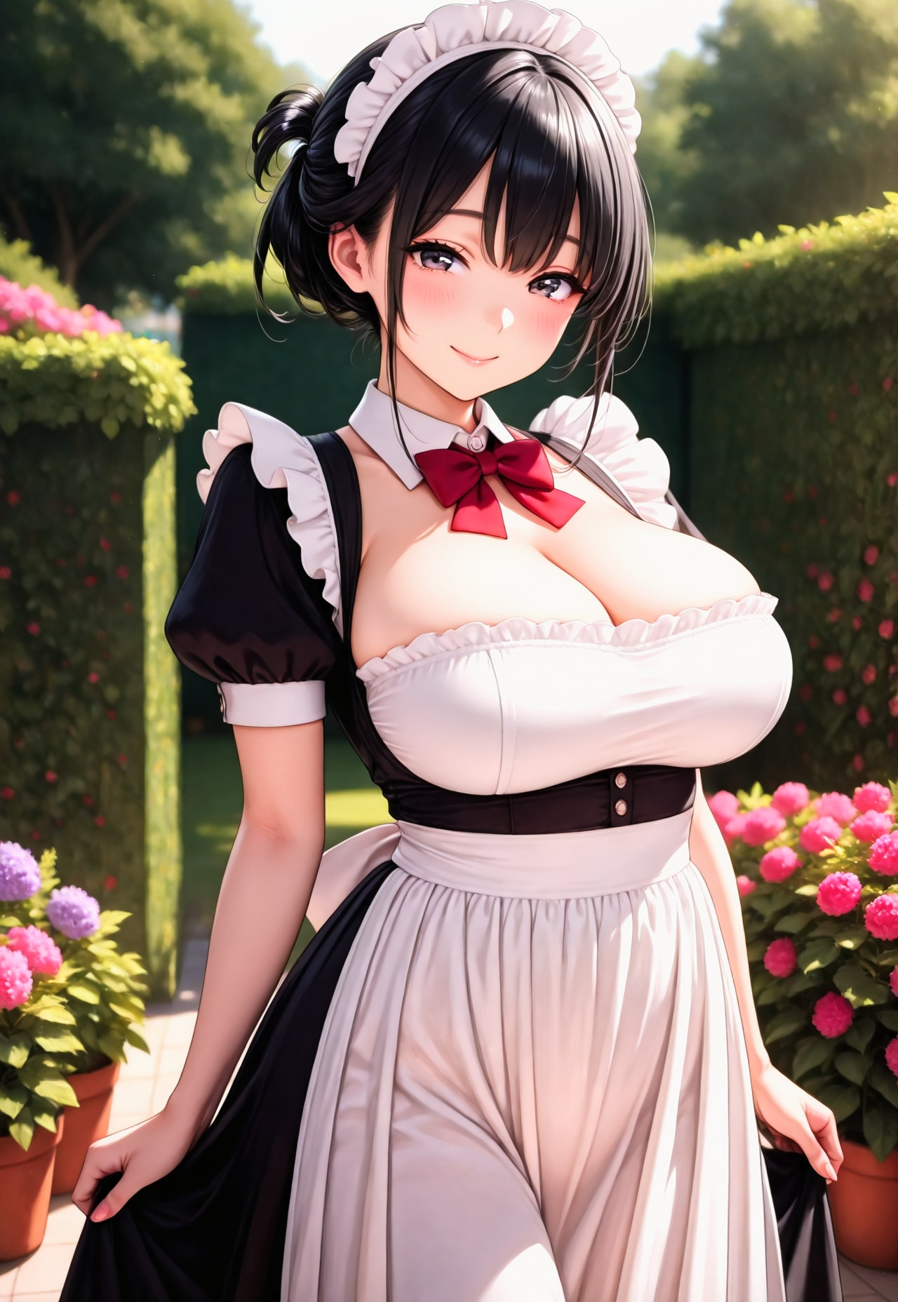 1447（メイド） | の人気AIイラスト・グラビア