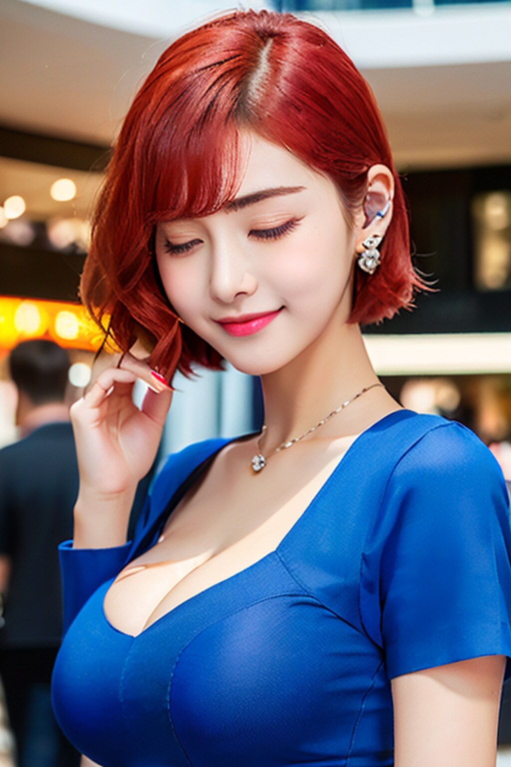 ショッピングモールの胡蝶ちゃん