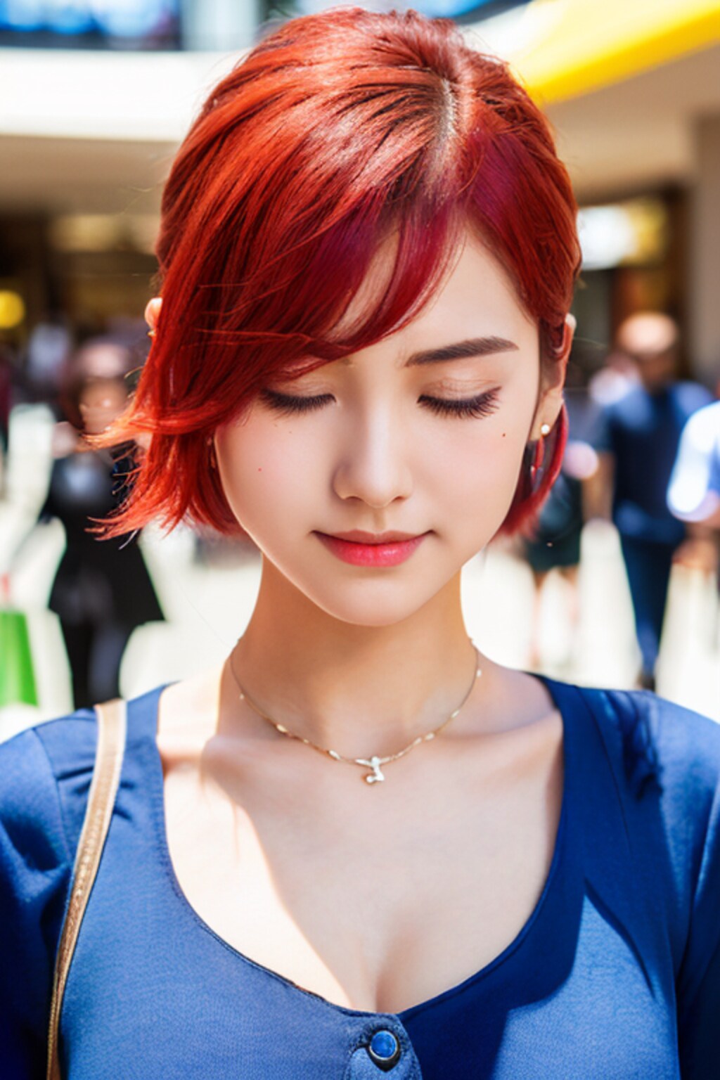 ショッピングモールの胡蝶ちゃん