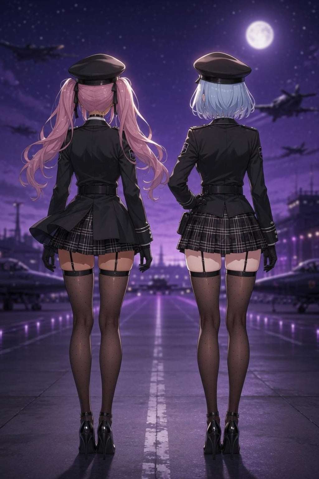 Night Airfield Duo