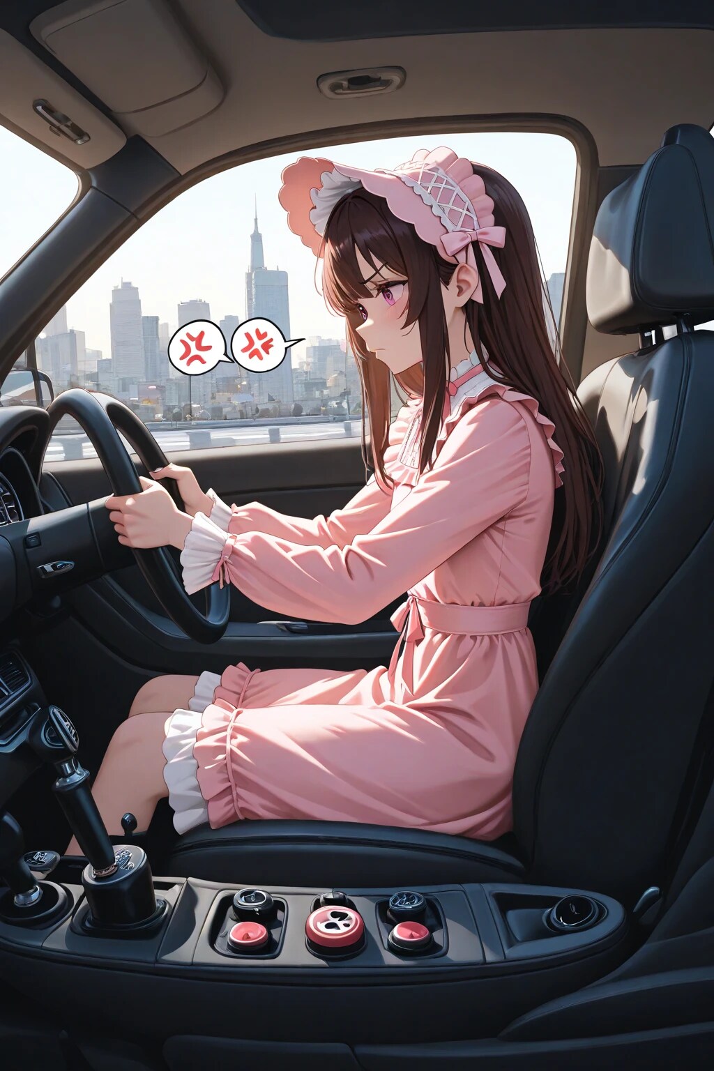 ハンドルを持つと人格が変わる