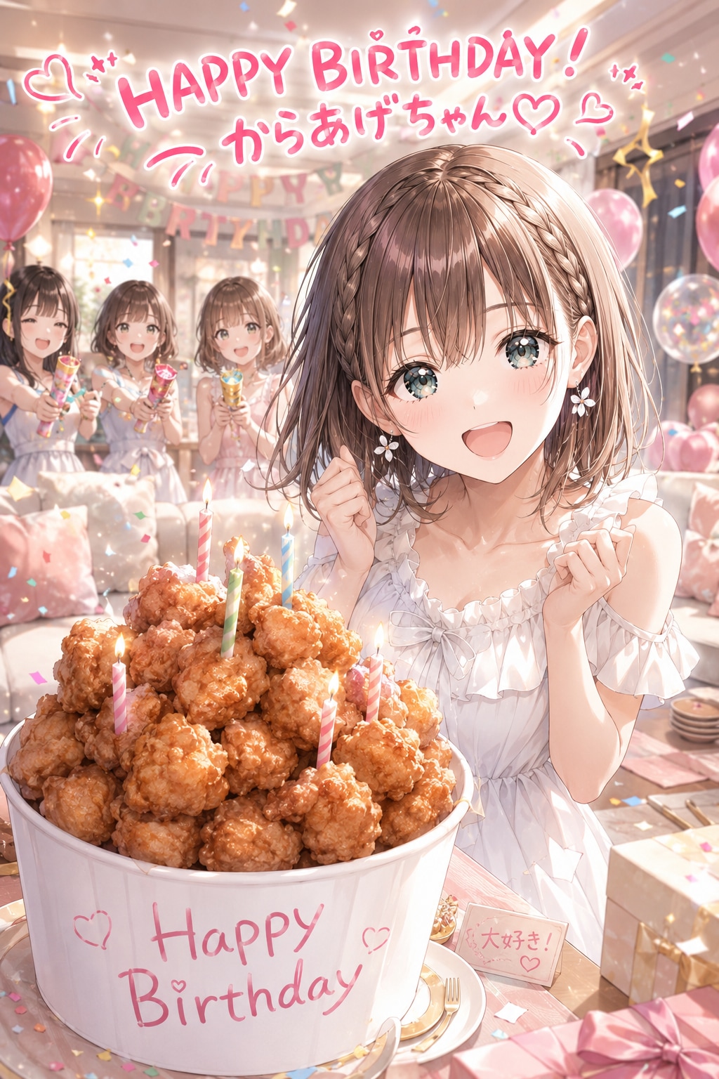 からあげちゃん、お誕生日おめでとうございます🎉