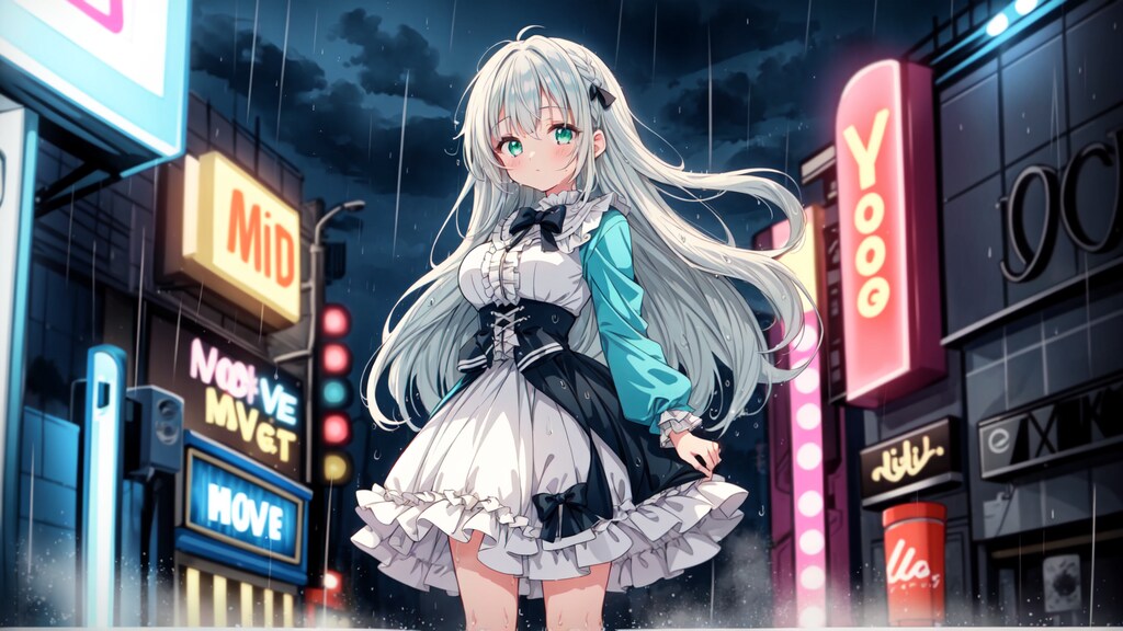 雨の日に