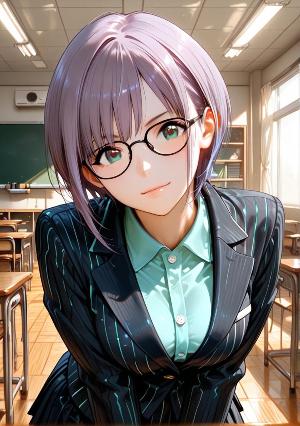 姫野舞依（HimenoMai）眼鏡教師 ワイルドカード