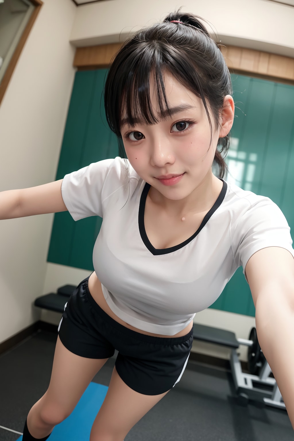 トレーニング中