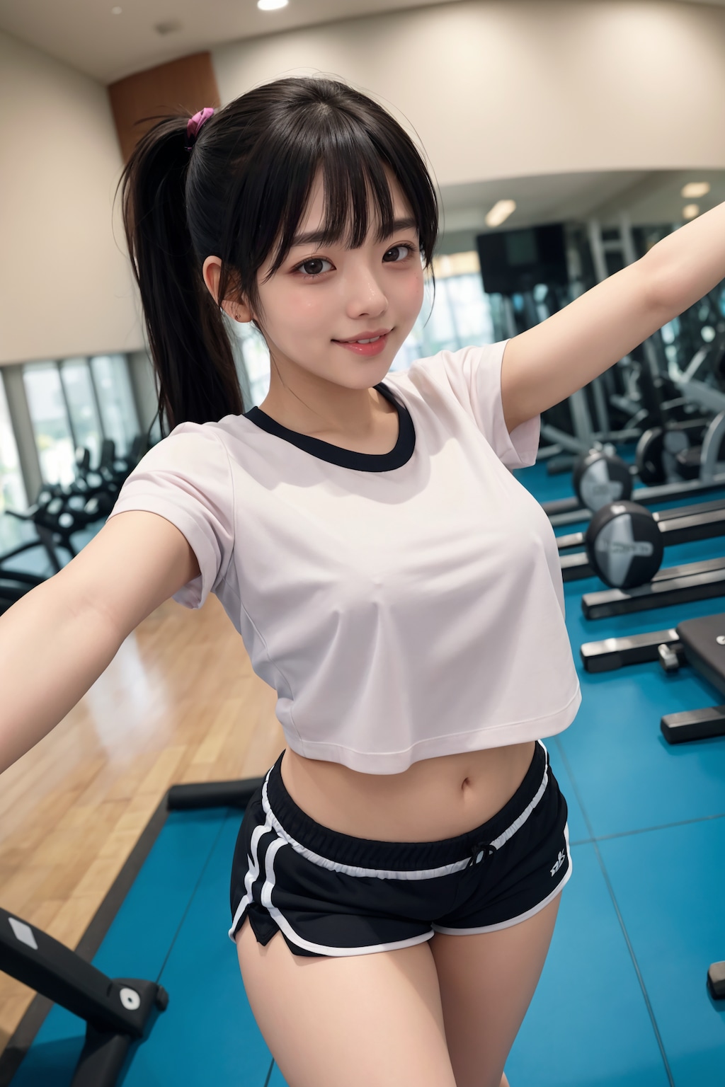 トレーニング中