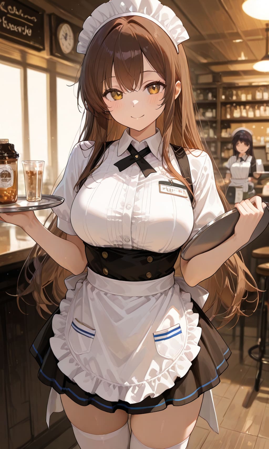 ウエイトレスの少女