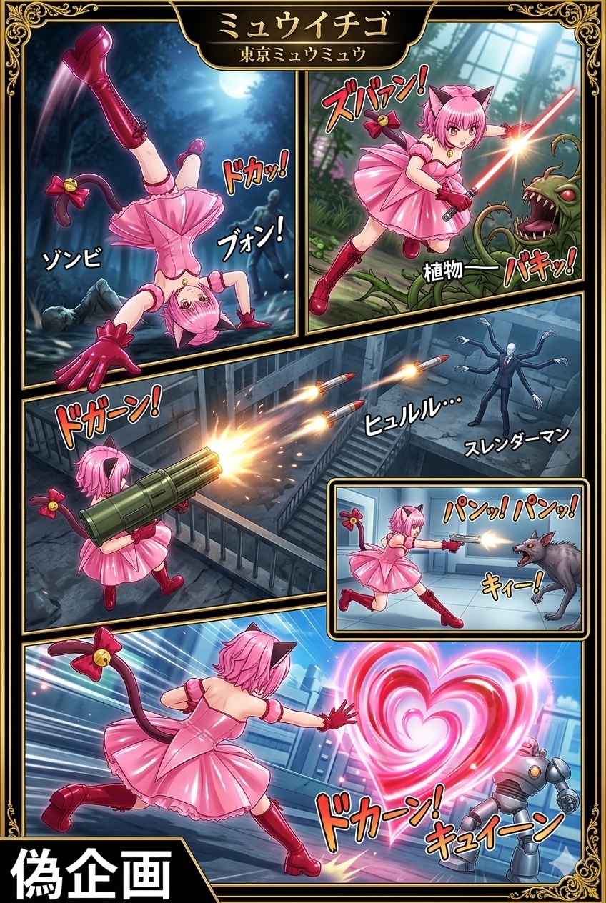 東京ミュウミュウ　ミュウイチゴ | の人気AIイラスト・グラビア