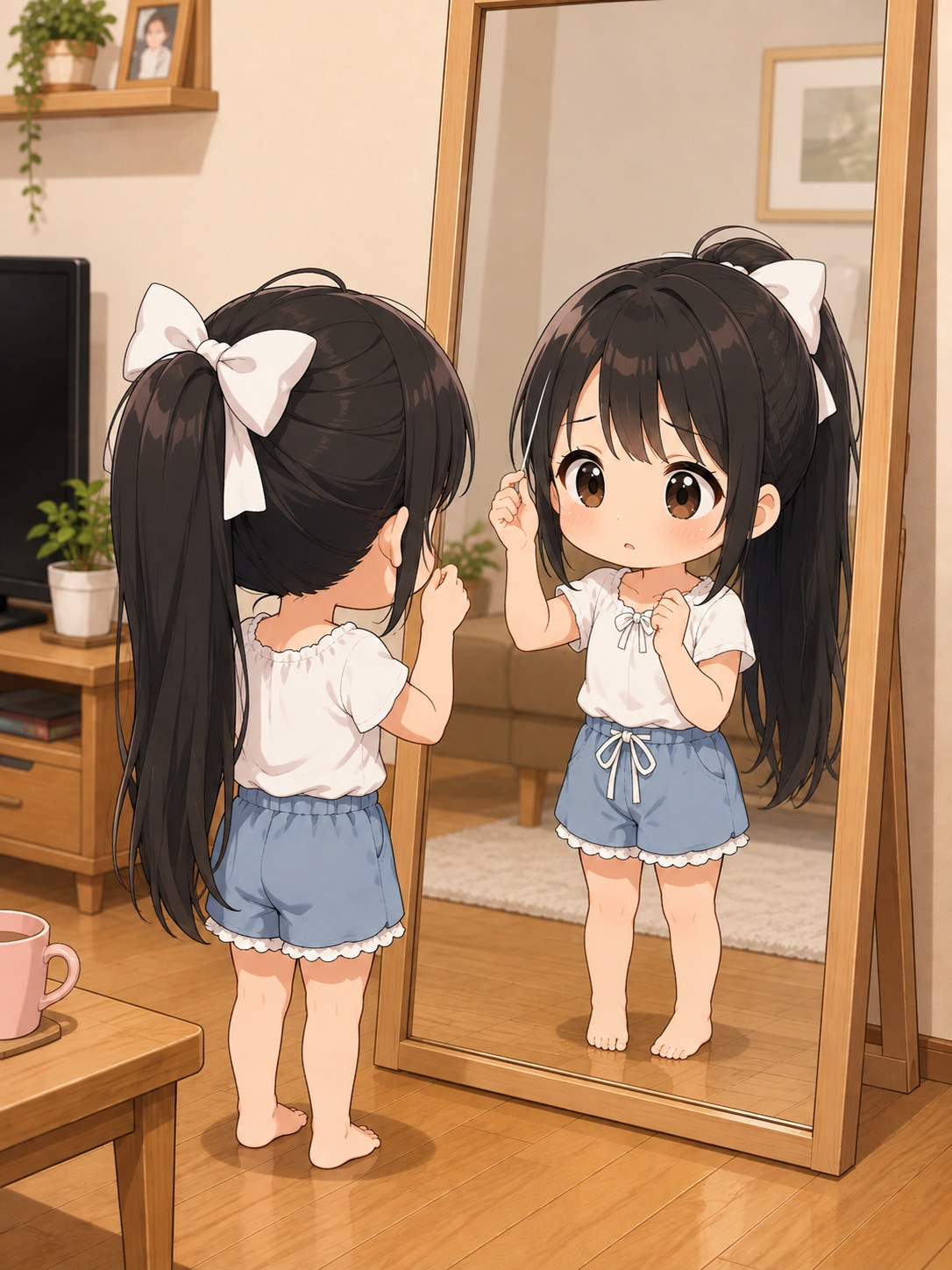 一本の白髪⋯ | の人気AIイラスト・グラビア