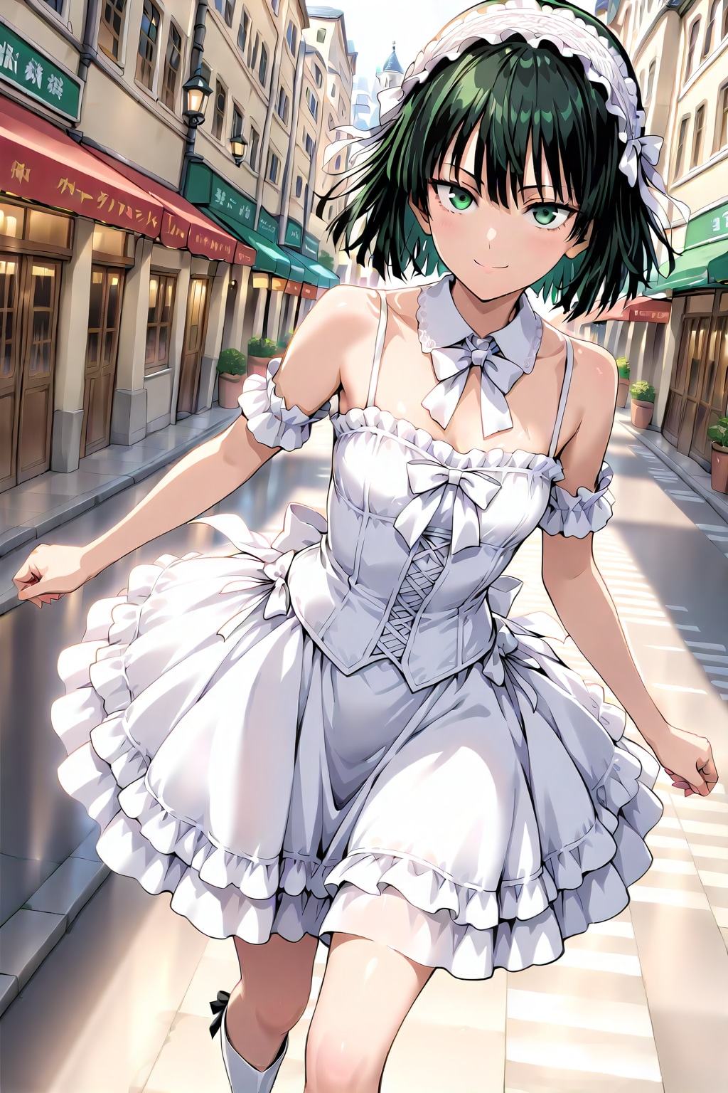 …私に白は似合わない、かな？