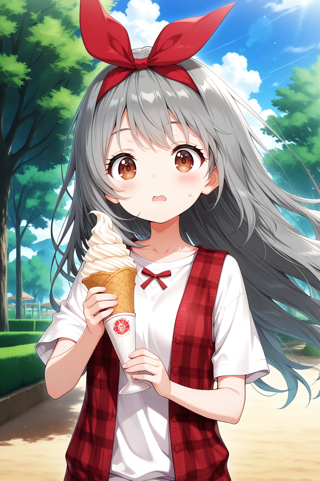 私の大事なソフトクリーム