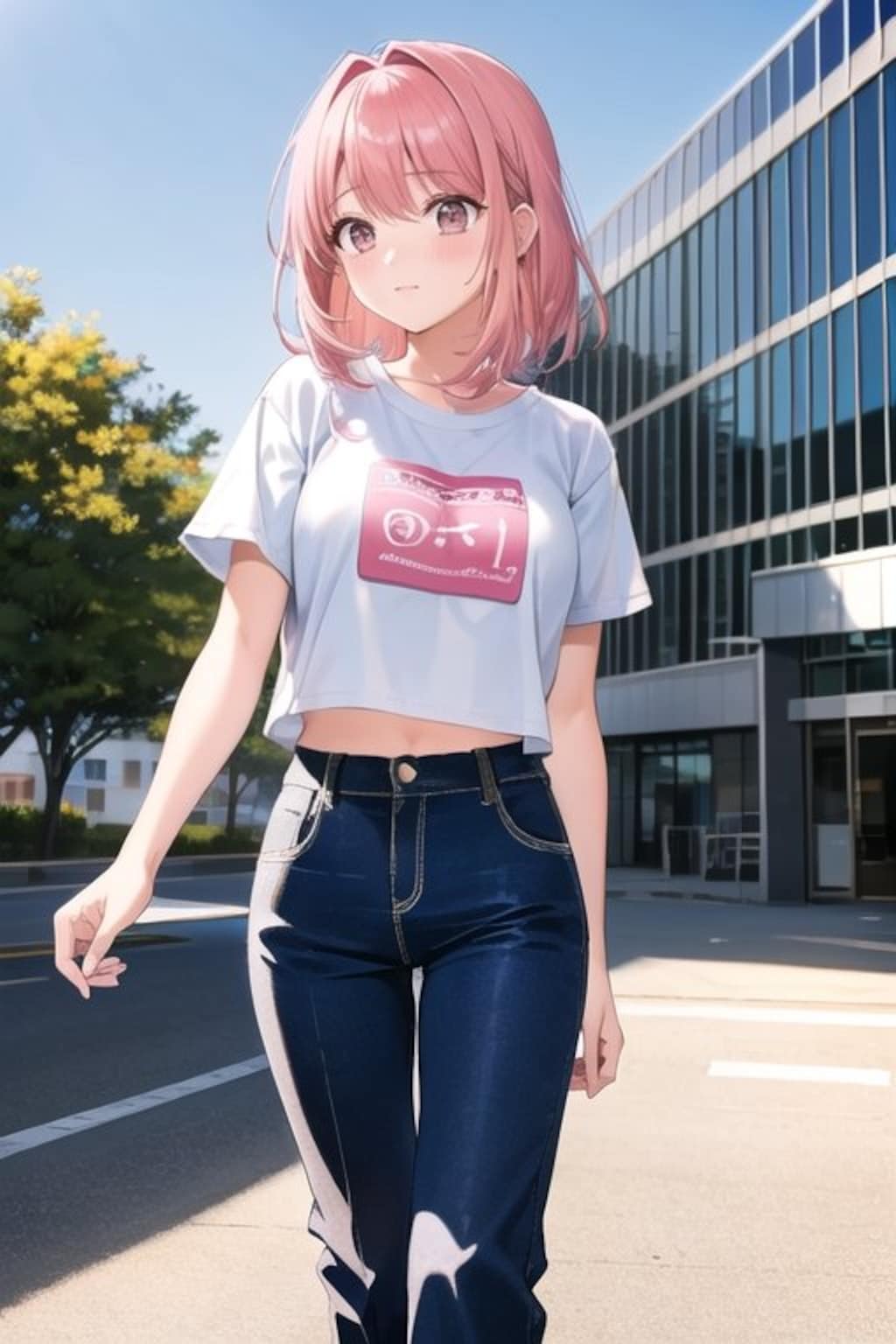 ジョギングを楽しんで