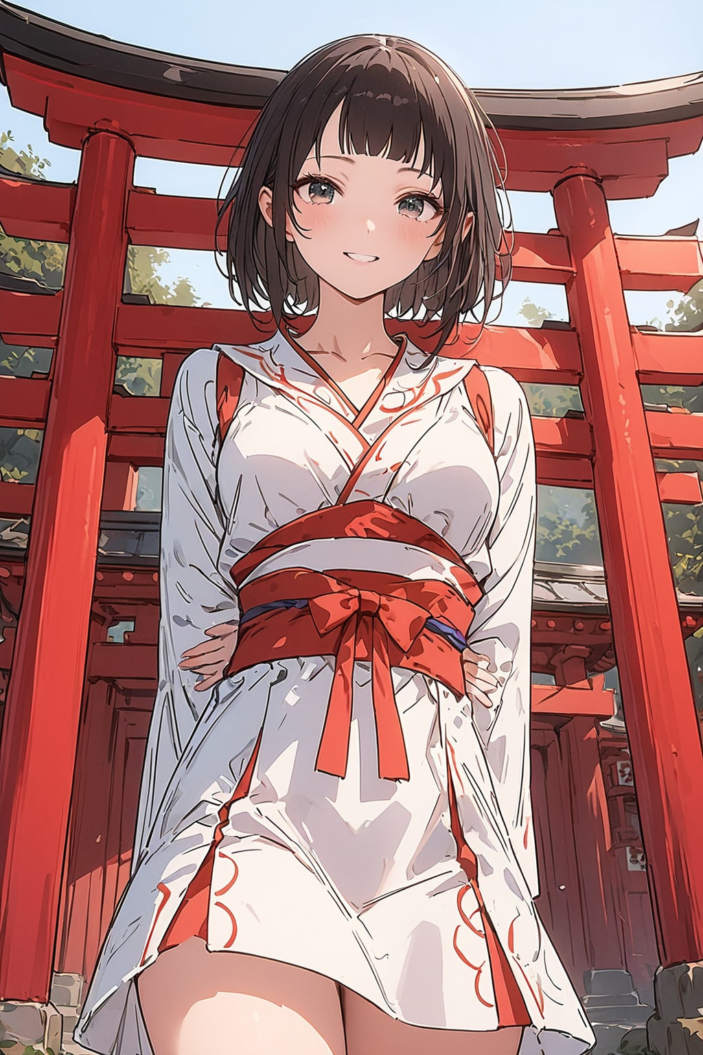 SEEKER巫女 | の人気AIイラスト・グラビア