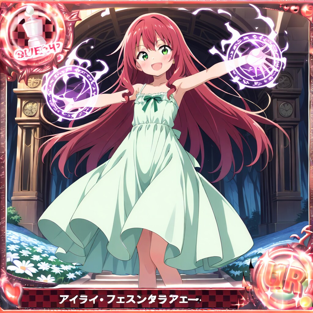 赤毛の魔法少女