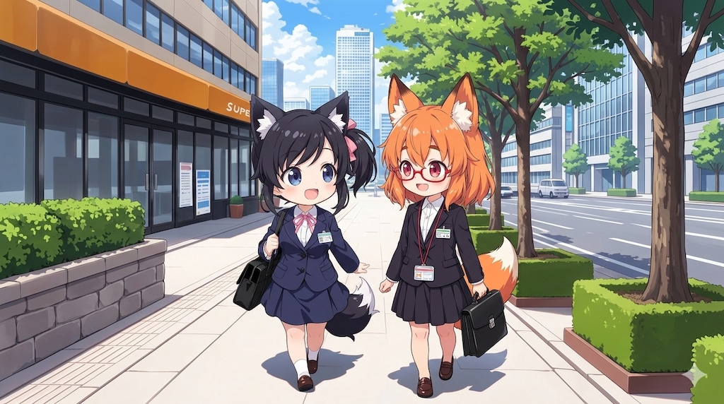 あにまるコーポレーションのインターン・あやかちゃん