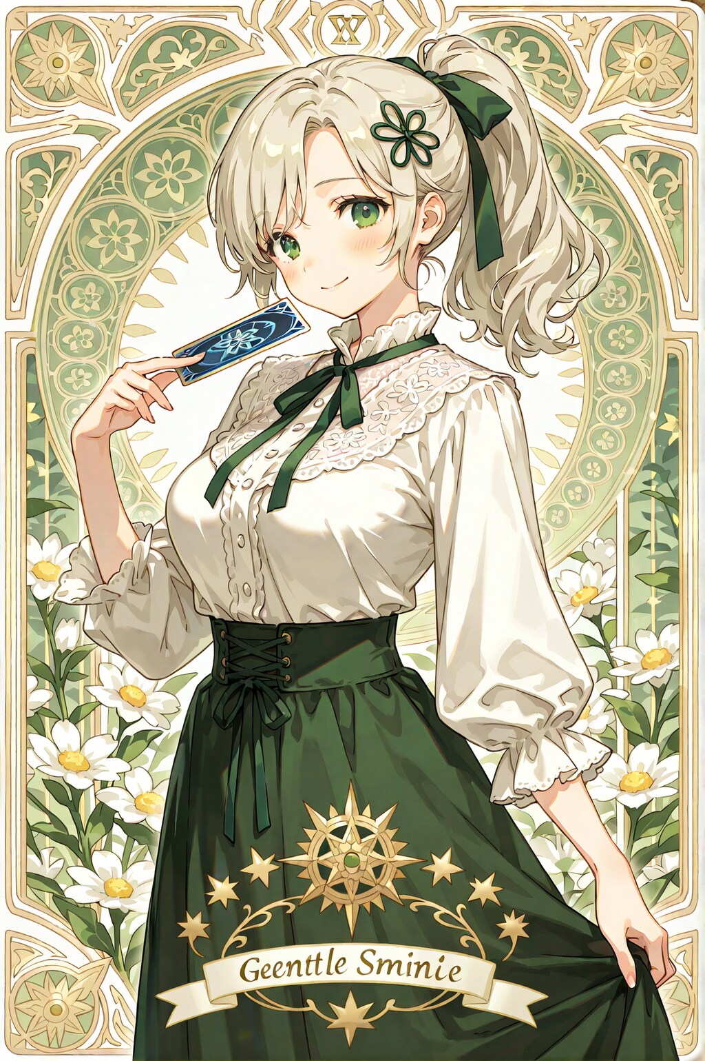 おしくらカード/春：琴音、占い札の導き手