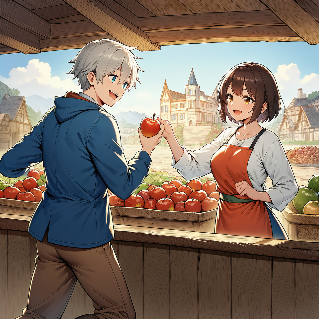 ほら、これ持ってきな | の人気AIイラスト・グラビア